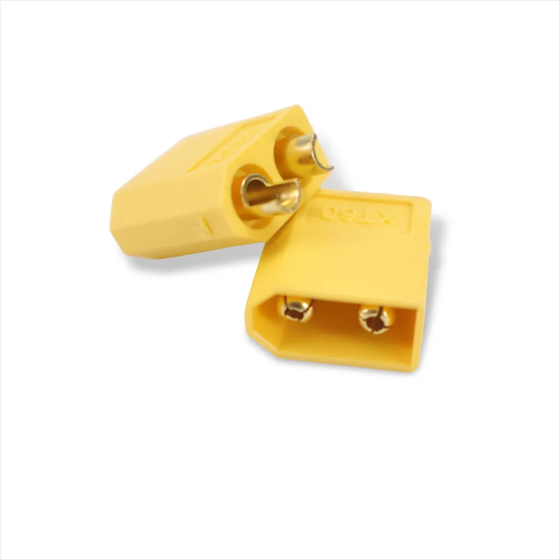 Nuevo 20 piezas par de conectores XT60 macho hembra para batería RC ESC, 60A 0,8 mΩ baja resistencia 12AWG enchufe de alta corriente para Drone FPV diy