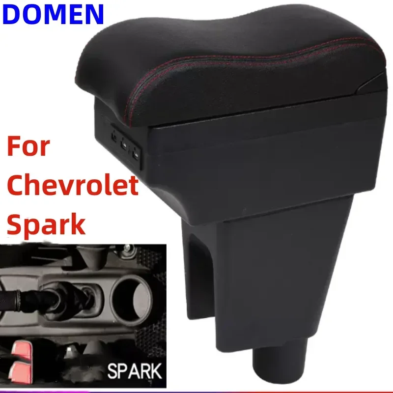 

Car Armrest Box For Chevrolet Spark Interior Center Console Storage Box Arm Rest Car-Styling Decoration Accessories Parts