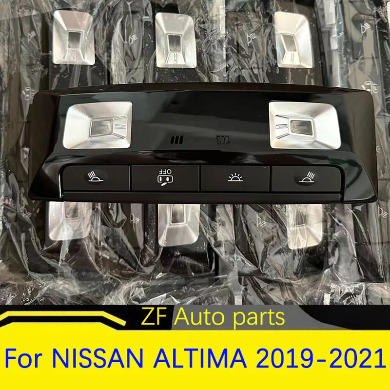 For NISSAN ALTIMA 2019 2020 2021 2022 2023 Indoor Front Row Ceiling Light Reading  Light Dome Light Glasses Case