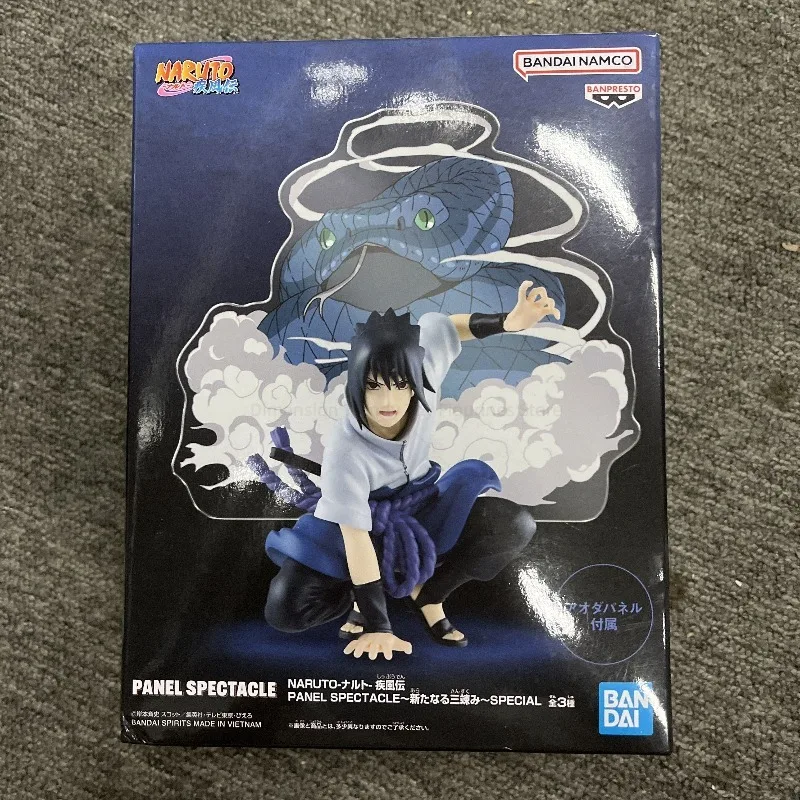 Bandai In Stock Original Banpresto Anime Naruto Shippuden Uzumaki Naruto Sakura Haruno Sasuke New Sannin Action Figure Model Toy