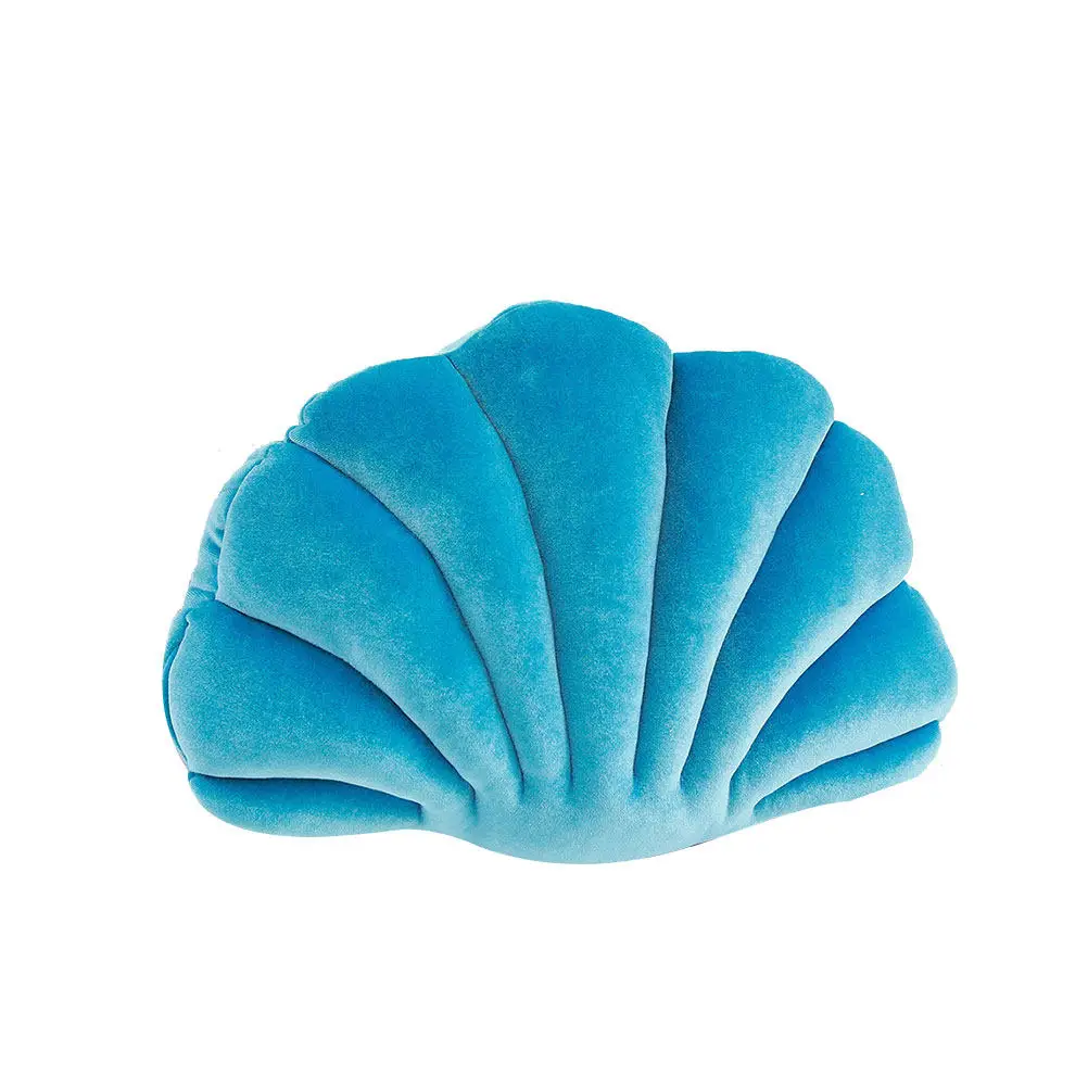 1Pcs Shell Shape Throw Pillow High Grade Soft Touch PP Cotton Back Cushion for Sofa Chair Car Home Decor Lovely Marine Design