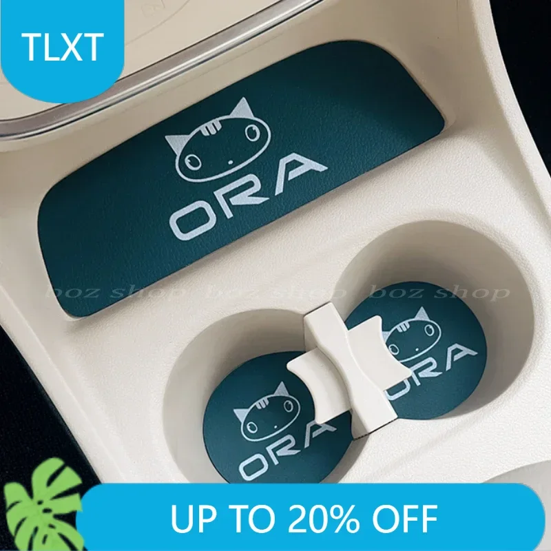 

Central Control Water Cup Pad For ORA 03 2023 2024 Car Accessories Interior Supplies Decorate The Interior Car supplies