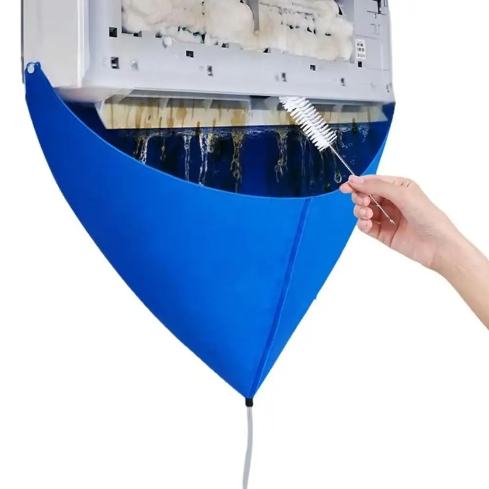 

Thickening Air Conditioner Cleaning Bag Wall Mounted Waterproof Air Conditioner Dust Cleaner with Water Pipe Dustproof