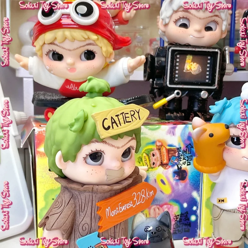 

Genuine Wakuku Childhood Rerelease Series Kawaii Blind Box Mystery Box Trendy Creative Doll Figurines Decorative Birthday Gift
