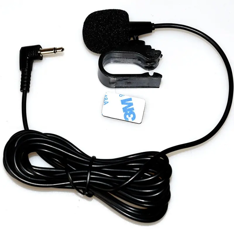 Auto Audio Mikrofon 3,5mm Clip Jack Stecker Mic Stereo Mini Wired Externe Mikrofon Für Auto DVD Radio Profis