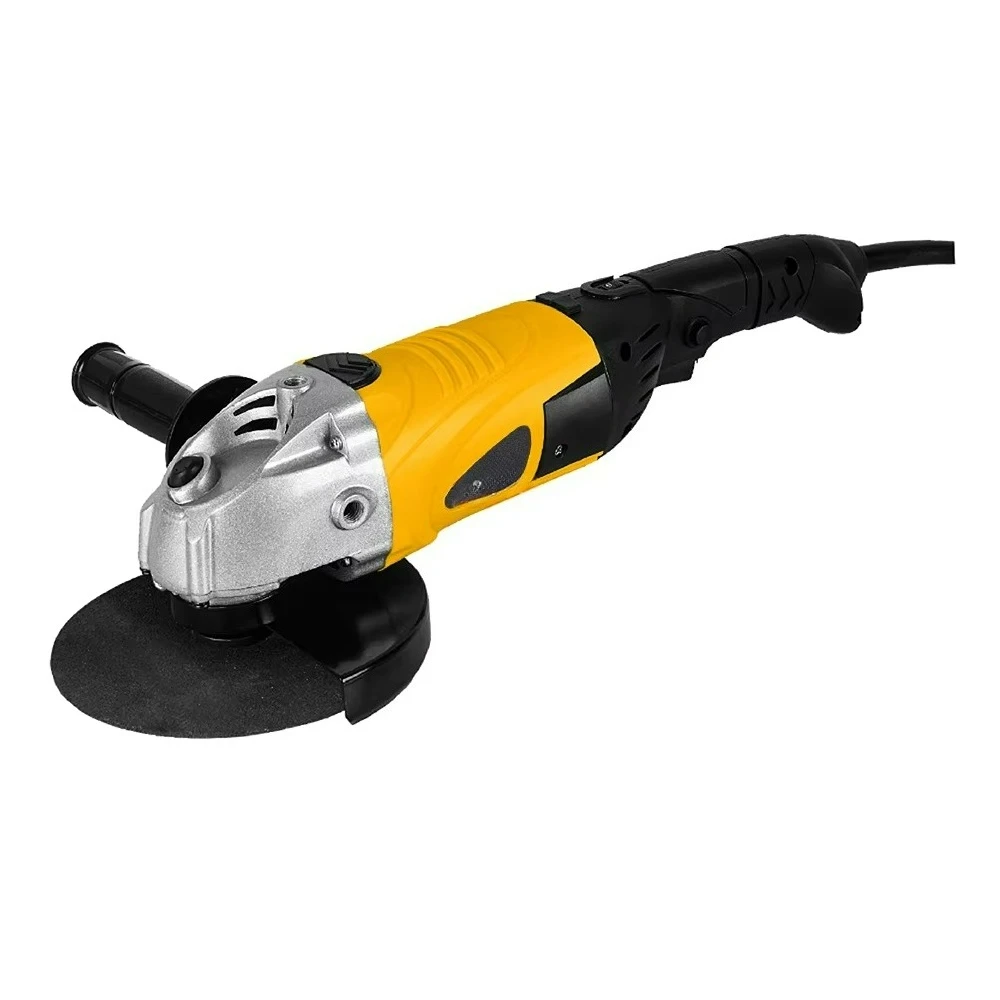 

Best Quality Professional Wired Electric Angle Grinder 2000W 110V 220V 180mm Long Handle Angle Grinder