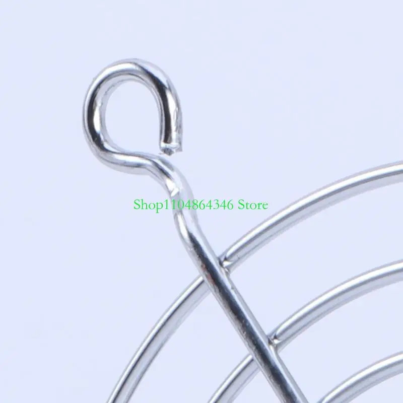 Metal 80mm PC Computer Fan Grill Mounting Finger Guard for Protection Cover,Pack of 1