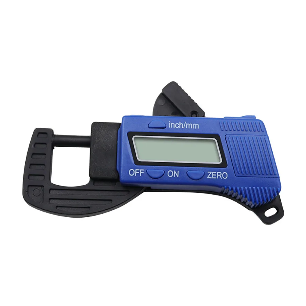 Caliper Tester Digital Thickness Gauge Measuring Insulation Battery Powered Measurement Range 0-12mm For Paper