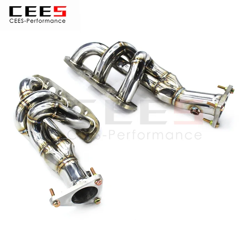 CEES Exhaust System For INFINITI G25 G37 2.5L 3.7L Headers Manifold Test Pipe No cat Downpipe Stainless Steel Car Accessories