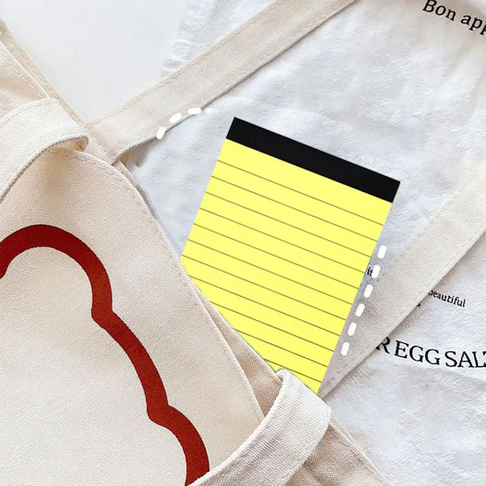 Bloc de notas de 3x5 pulgadas, 3x5, 10 paquetes, almohadillas de notas pequeñas, almohadillas de escritura prácticas para el hogar, oficina, escuela, Bloc de notas forrado con 30