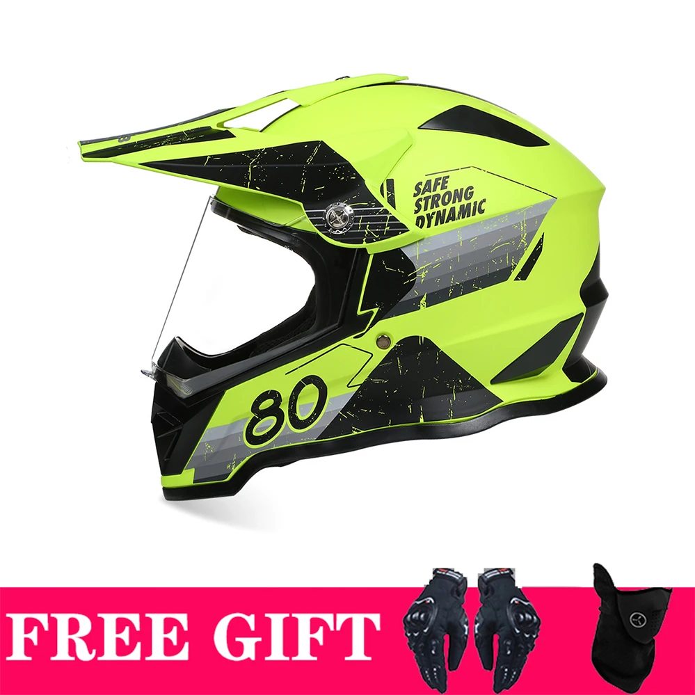 Professional Racing Motocross Helmet Off Road Helmet Motorcycle Off-Road Cartoon Childrenr ATV Motorcycle MTB Helmet Motorcross