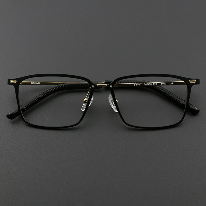 Fashion Men Women Business Glasses Frame Casual Pure Titanium Eyeglass Optical Prescription Myopia Glasses Frames Eyewear