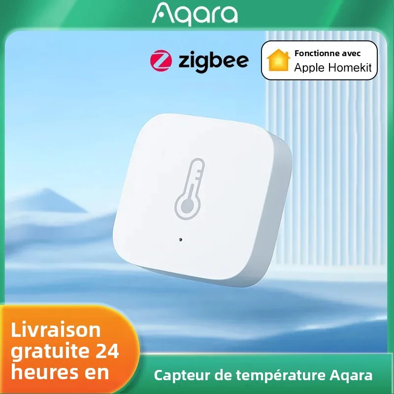 Aqara capteur de température Zigbee intelligent qualité de l'air pression température capteur d'humidité matière maison intelligente pour Apple Homekit APP