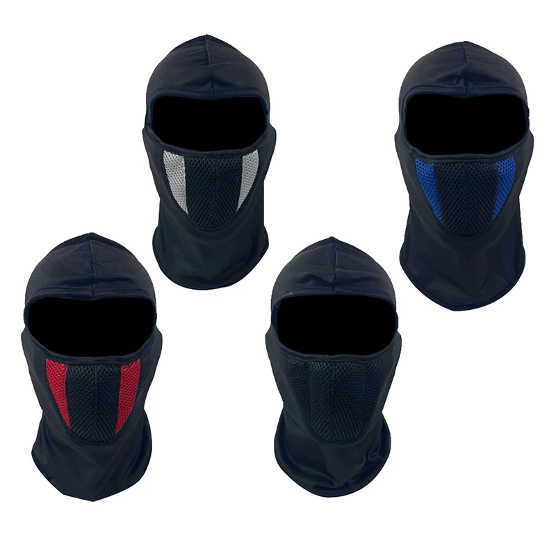 

Breathable Balaclava Motorcycle Full Face Mask Motorbike Cycling Bike Mask Motocross Helmet Hood Moto Riding Neck Face Mask