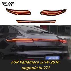 For Porsche Panamera 2014-2016 970 970.2 Taillight Upgrade To 971 New Style Rear Trunk Taillights Car Lamp Accessory