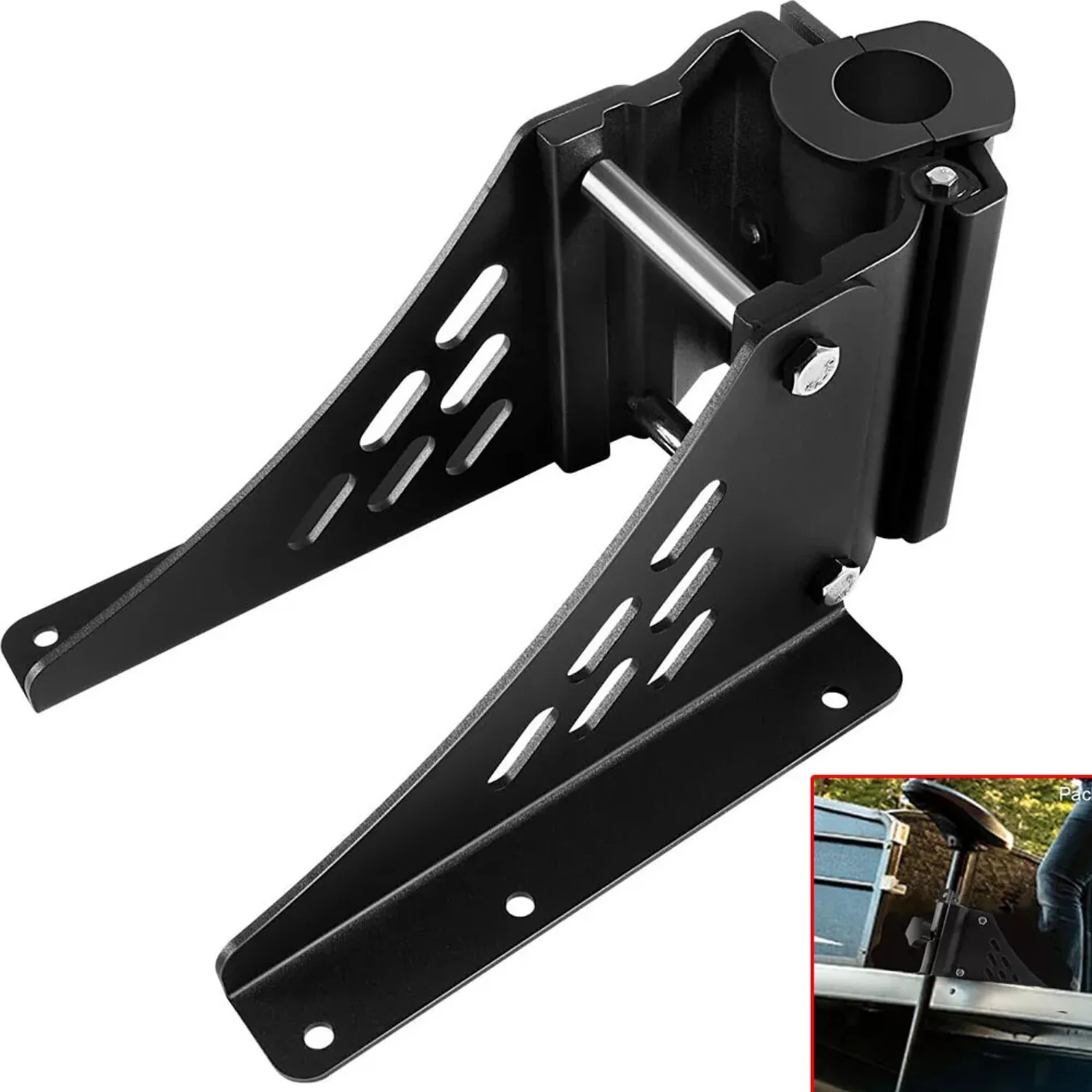 

Newport Vessels Pontoon Trolling Motor Mount Universally Fit for Shaft with 1.15" - 1.25" in Diameter Good