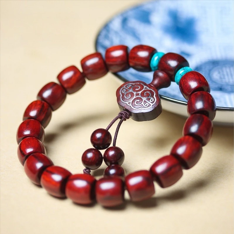 

Индийский красный сандал, высокая плотность масла, глина, материал, четки, браслет «сделай сам», унисекс, ретро-стиль, аксессуары для одежды, ювелирные изделия