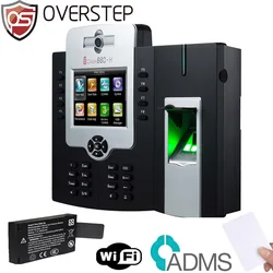 Mutil language iClock880 Biometric Fingerprint Time Attendance Clock Machine with Access Control default ADMS function optional