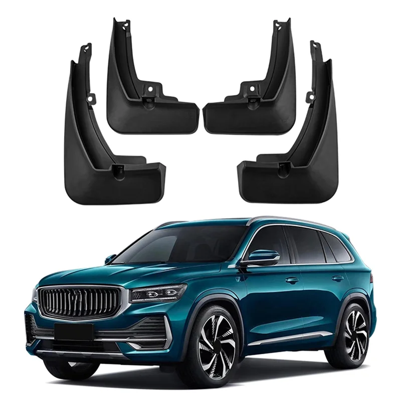 Paraspruzzi per auto Parafanghi Paraspruzzi Parafango per Geely Xingyue L Monjaro 2021-2023 Decorazione auto - L49A
