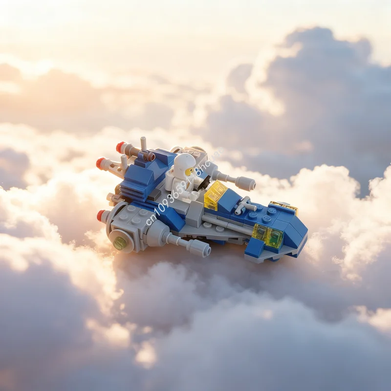 

143pcs MOC Moon Blaster Promotional Model Building Toy Christmas Gifts Blocks Assemble Architecture DIY Education Idea Creative