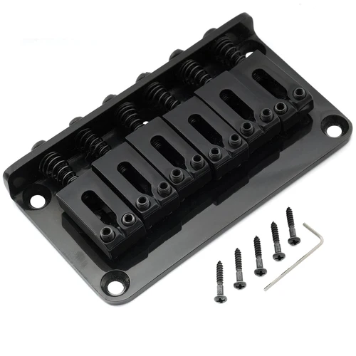 Imagen 1 del producto Musiclily Pro 52,5 mm (2-1/16 pulgadas) Puente fijo rígido moderno para guitarra eléctrica estilo ST Tele