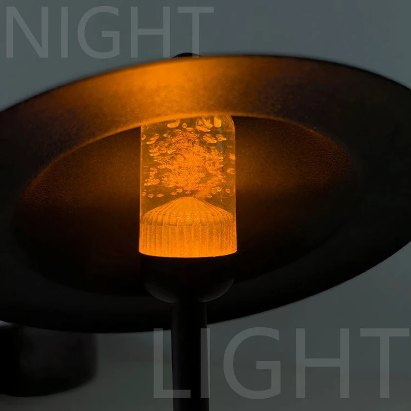 Sliding Style Small Desk Lamp, Nordic Bedside Bar Bedroom USB Charging Touchable Three-Way Dimmable Ambience Light