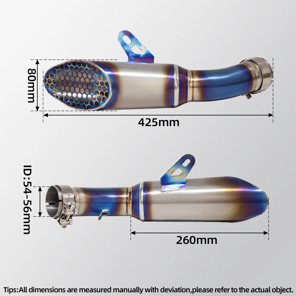 ZX10R Exhaust Slip on Line Muffler Tail Pipe for Kawasaki ZX10R ZX-10R 2021-2026 Motorcycle Exhaust Pipe Racing Accessories view 3