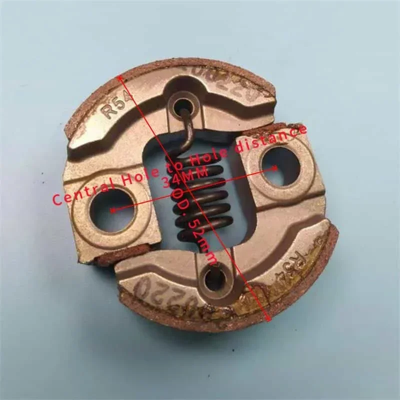 TJ27E CLUTCH OD52 FOR KAAZ KAWASAKI TG18 TG20 &MORE 26CC HEDGE