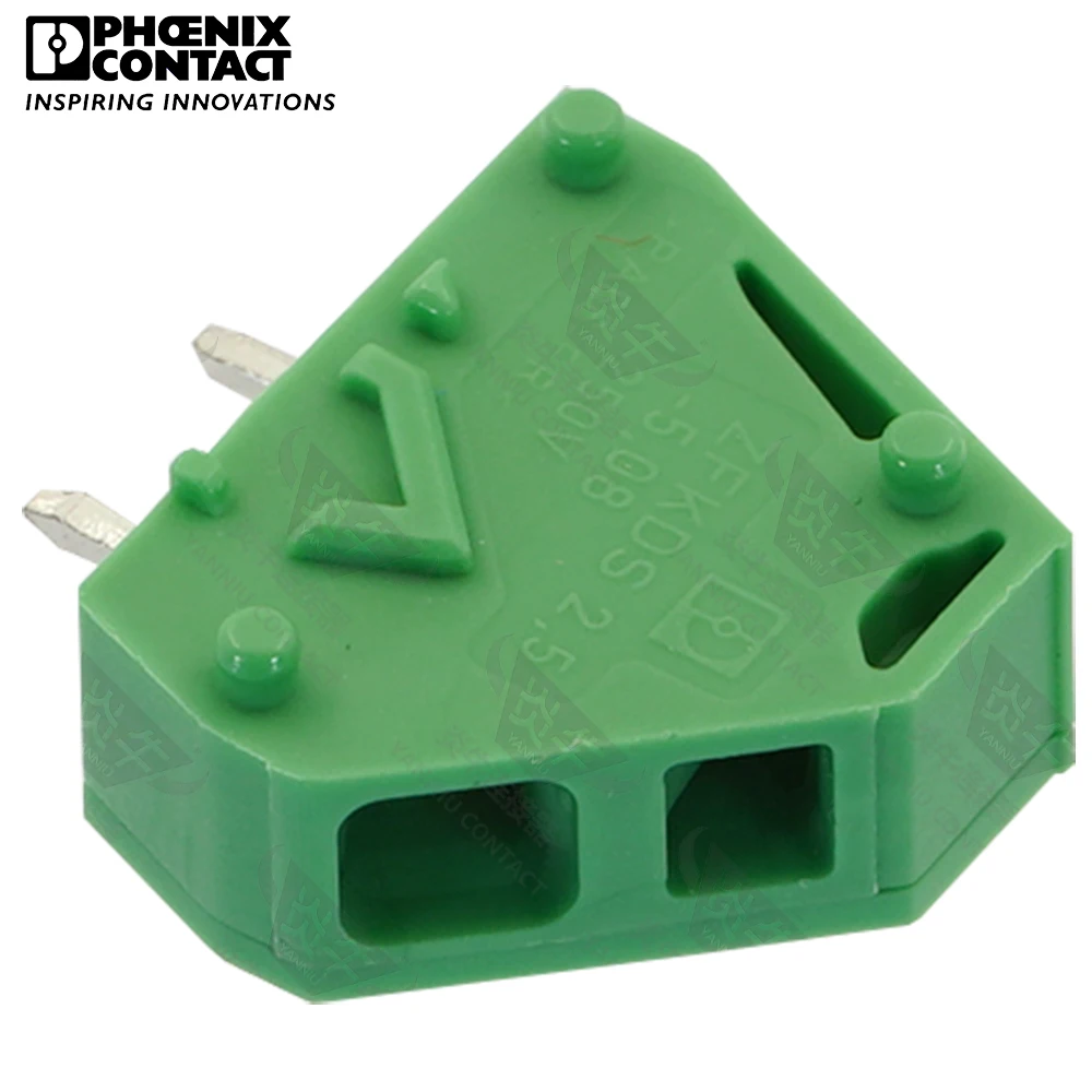 5.08mm Original Genuine Phoenix Contact Connector PCB Pull-back Spring Terminal Block 1 Pin ZFKDSA 2.5 6.08 R 1905010 24A 400V
