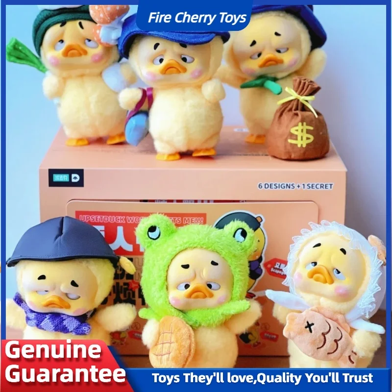 

Genuine Upset Duck Work Upsets Me Blind Box Hard Working Duck Mystery Box Surprise Gift Troublesome Duck Action Figure Toys