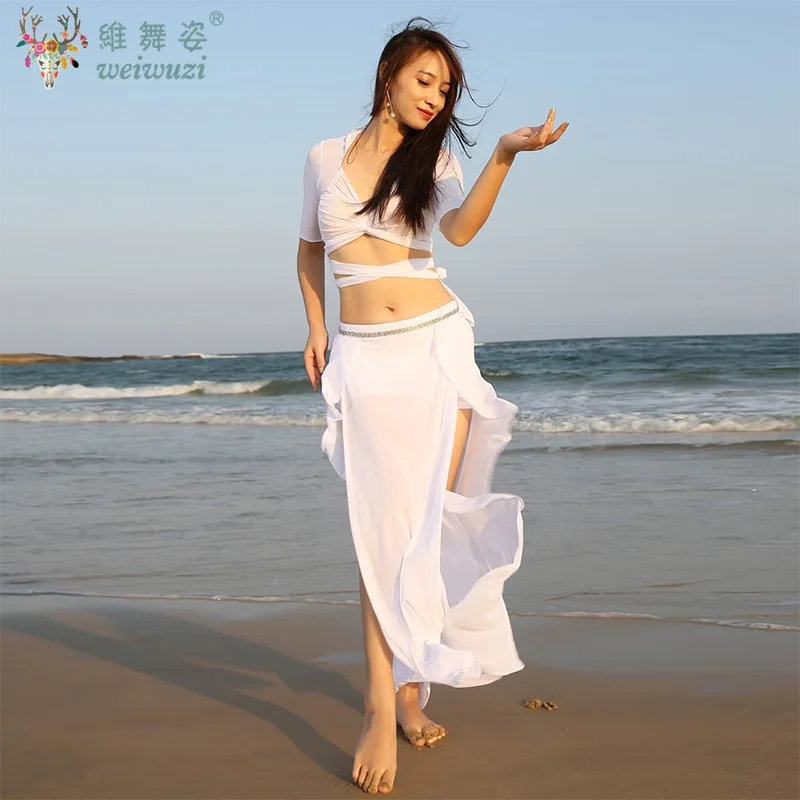 conjunto-de-danca-do-ventre-feminino-com-top-de-mangas-longas-em-malha-saia-longa-sexy-com-fenda-2-pecas-conjunto-de-treinamento-para-danca-do-ventre-oriental