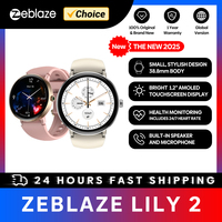 The NEW 2025 Zeblaze Lily 2 Voice Calling Female Smartwatch 1.2\