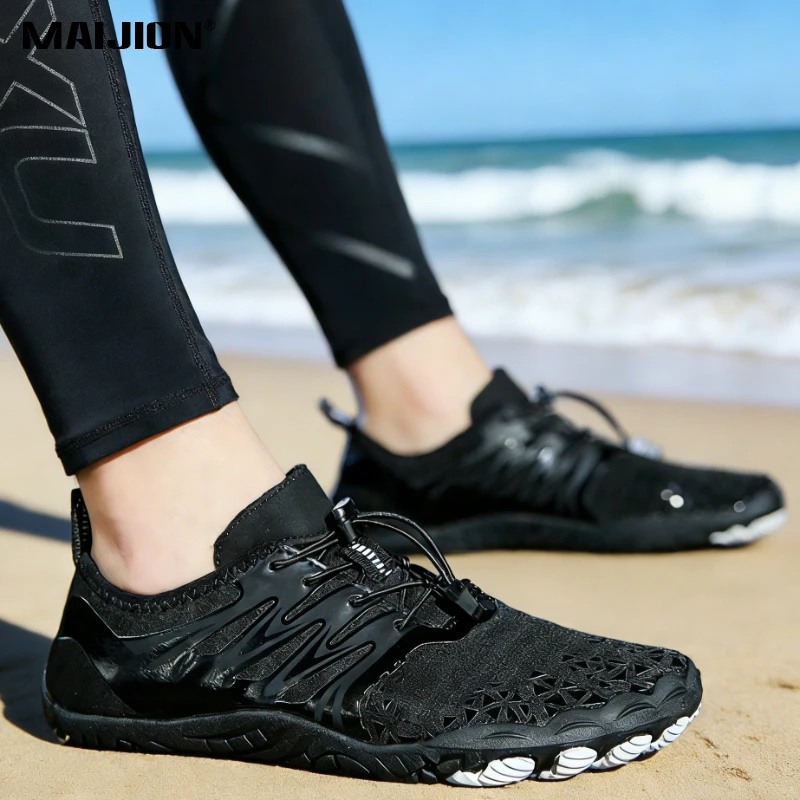 

Quick Dry Women's Aqua Shoes Men's Light Breathable Water Sports Shoes Barefoot Beach Wading Sneakers Diving Snorkeling Shoes