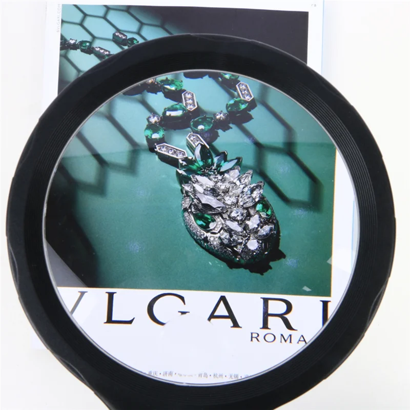 

AT82-138 мм увеличительное стекло с двойным увеличением, 12 светодиодных фонарей, противоскользящая ручка, большая ручная лупа