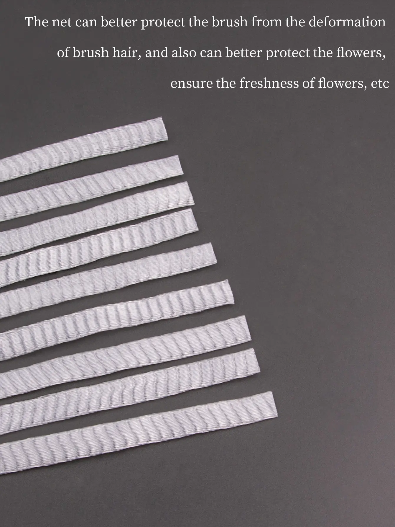 50 قطعة من فرشاة المكياج، مجموعة شبكية واقية من الشاش الوردي، مجموعة فرشاة مكياج شبكية واقية، مجموعة شبكية واقية على شكل زهرة