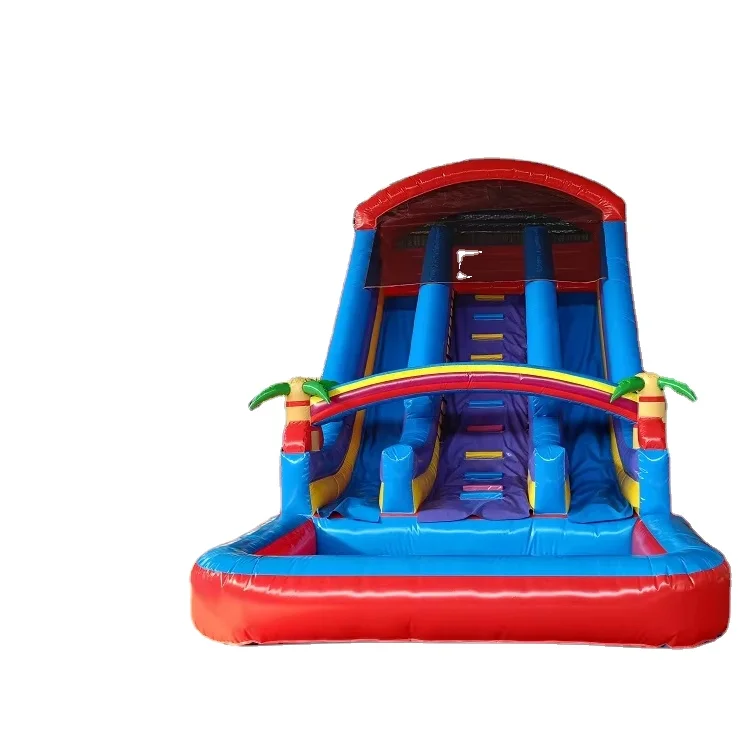 

PVC Children's Outdoor Playground Outdoor Jumping Castle Bouncer Air Bounce Home Inflatable Bounce House With Slide