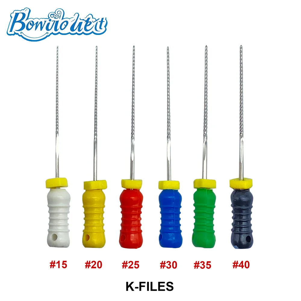 Dental Tools Root Cannal Endo K File Dental Files Endo Stainless Steel Endodontic Instruments Dentist Dentistry Odontologia