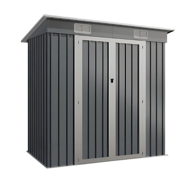Outdoor tool room courtyard outdoor garden simple yard utility room storage room mobile activity tin utility house