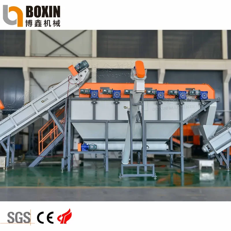 Recycling Machine 2026 PP Woven Cement Bags Recycling Washing Line with Strong Friction Cleaning System