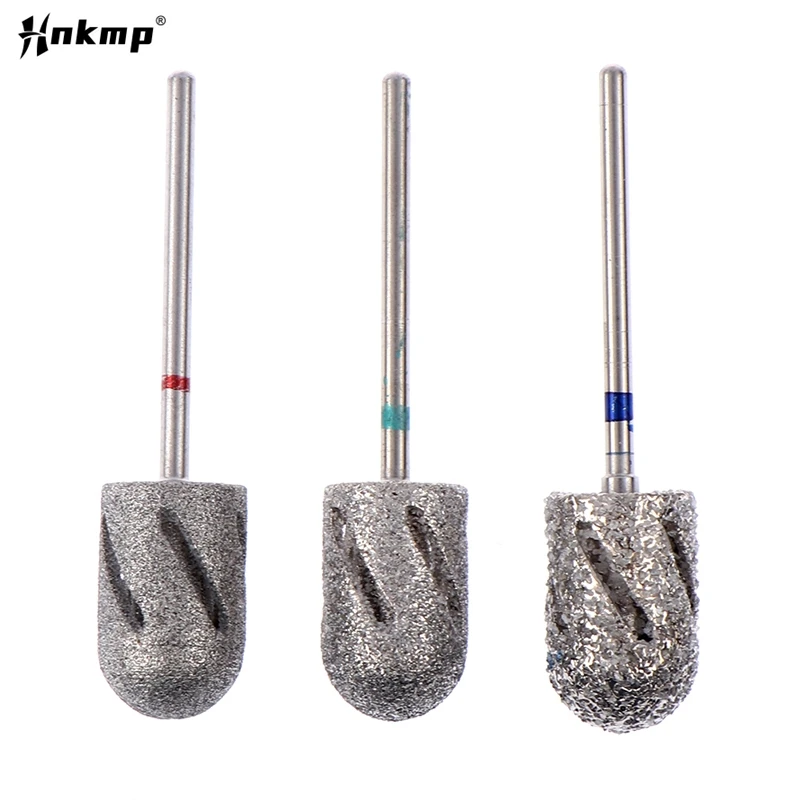 3 rozmiar Manicure i Pedicure wiertarka tokarka wiertła do paznokci narzędzie do pielęgnacji stóp Callus czyste skórek akcesoria do paznokci i narzędzia