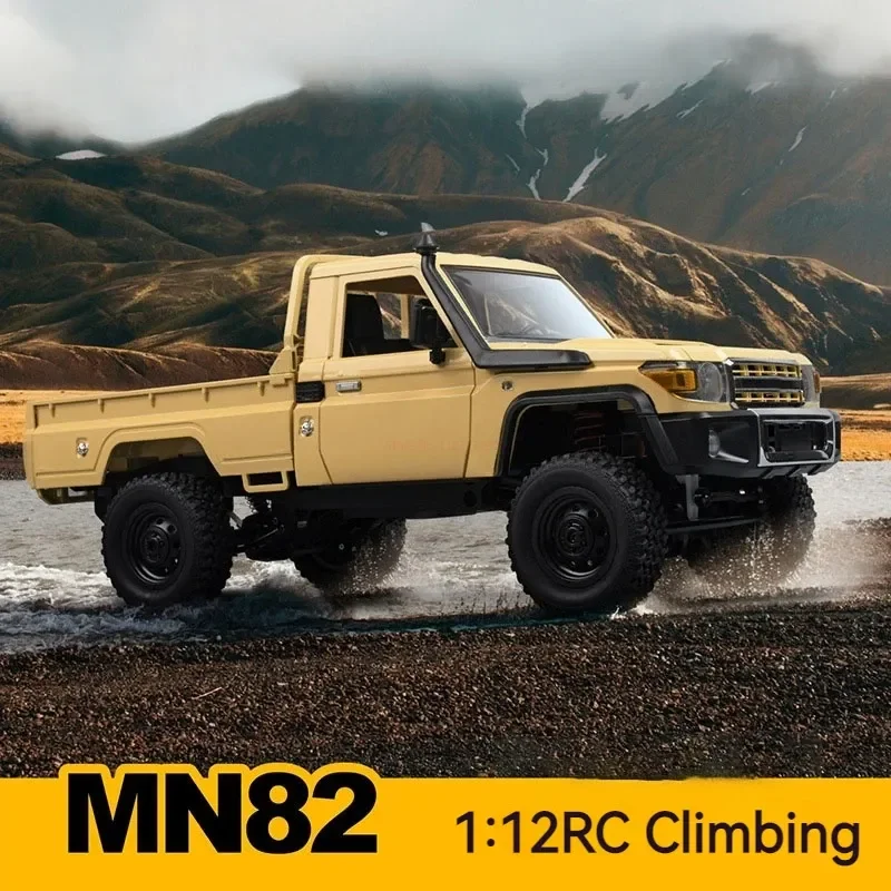 

Mn82 Rc Car 1/12 Retro Rtr 2.4g Full Scale Simulation Off-road Climbing Fine Interior Headlights Adult Boys Toys Christmas Gifts