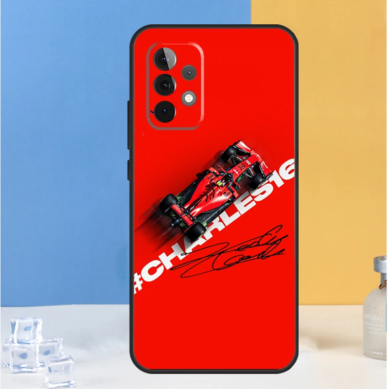 Formula 1 F1 Charles Leclerc For Samsung Galaxy A54 A34 A14 A52 A51 A71 A13 A23 A33 A53 A73 A12 A22 A32 Phone Case