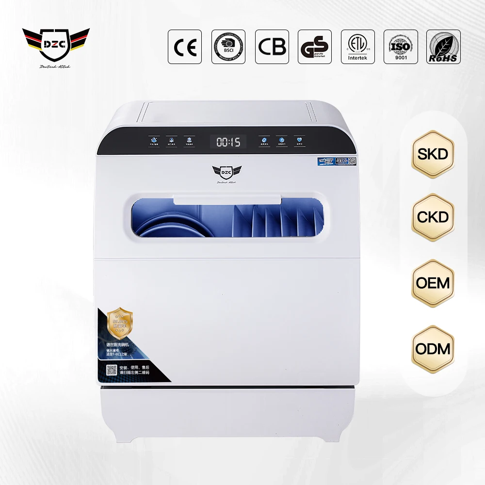 Multi-function Home Kitchen Appliance Automatic Smart Dish Washing Machine Mini  Portable Dishwasher