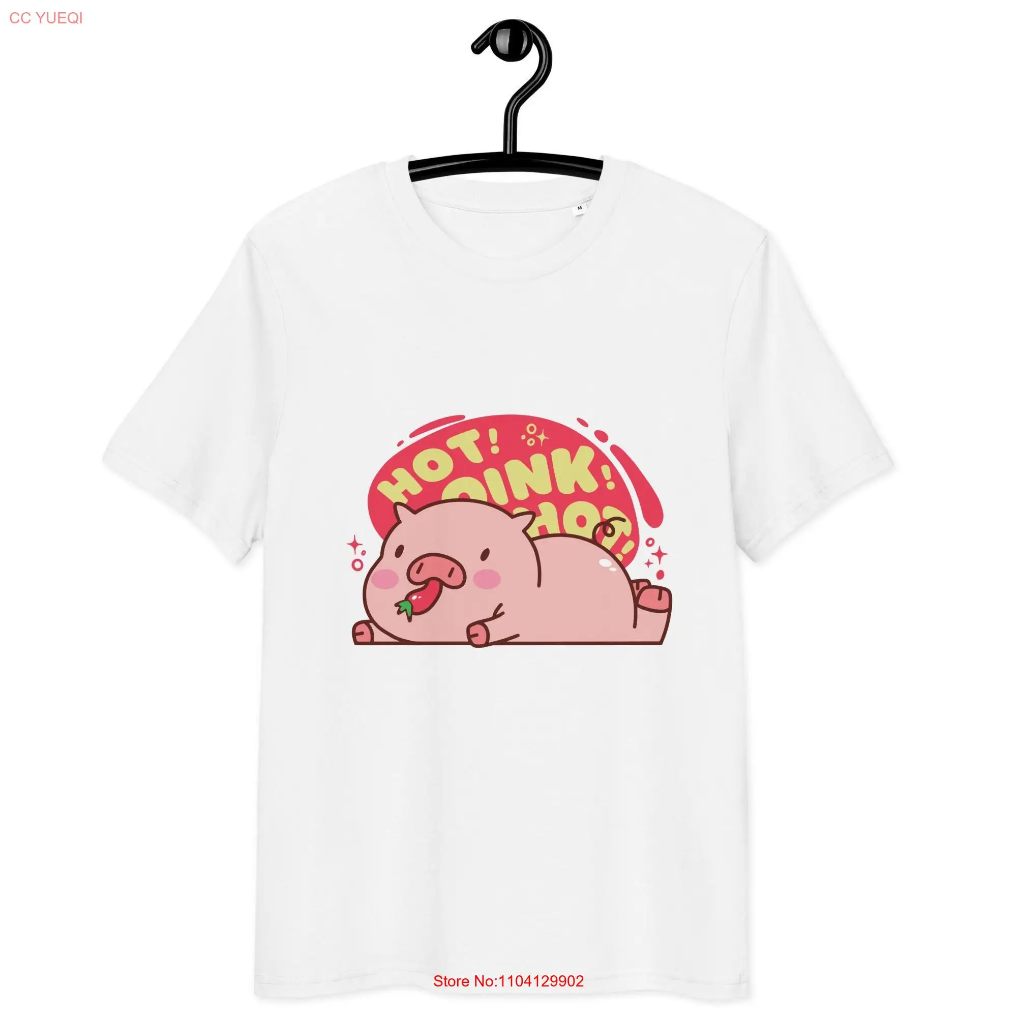 Hot little pig unisex t shirt funny design for them various colors animal print long or short sleeves