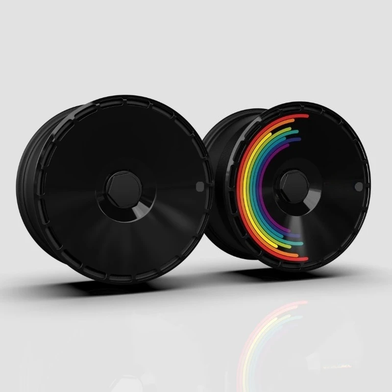 Customizable 4pcs 18 19 20 21 inch ABS Aerodisc Wheel Cover New Design Model Y New