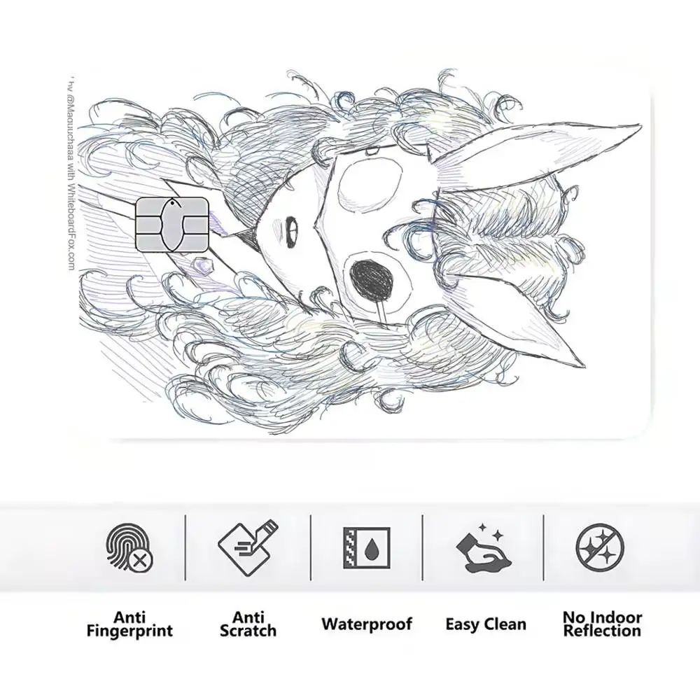 Horror Art game Reanimal-l High Definition Matte PVC Film Tape | For Credit Card