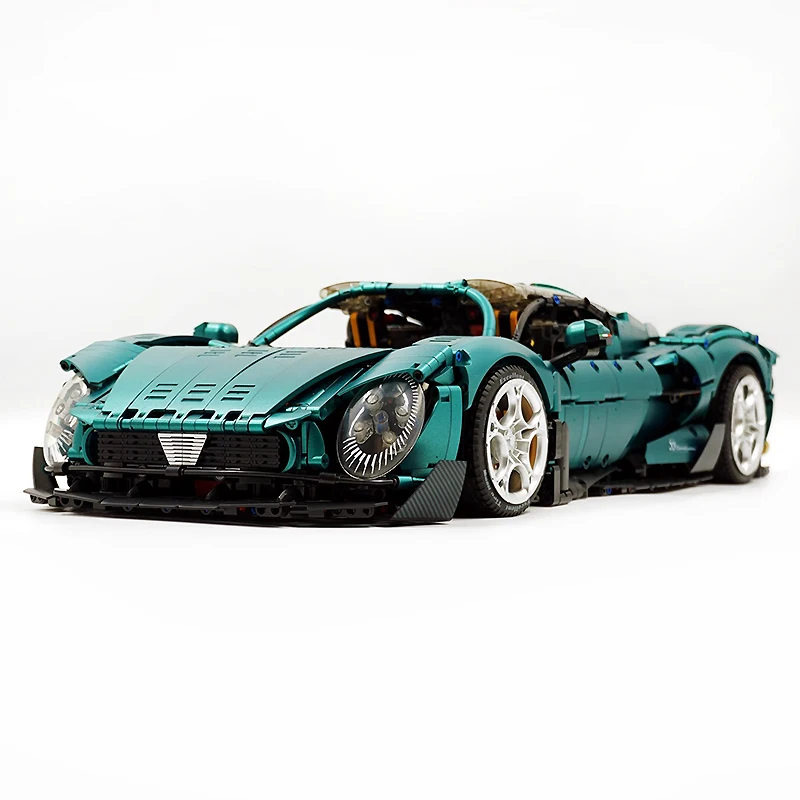 新しい MOC-10621 テクニカルスケール 1:8 スポーツカーモデルビルディングブロック Diy レンガパズルおもちゃ誕生日プレゼント男の子のため