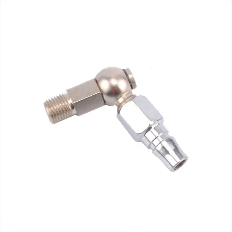 360 degree universal quick joint rotatable joint pneumatic tool gun tail joint 20PM outer teeth 1/4 two teeth