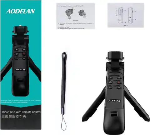 AODELAN Trådlöst stativ för Sony med fjärrkontroll för stillbilder, video och vloggning för Sony ZV-E10 A6700 A7IV 8 best sales Sony Handycam - №3
