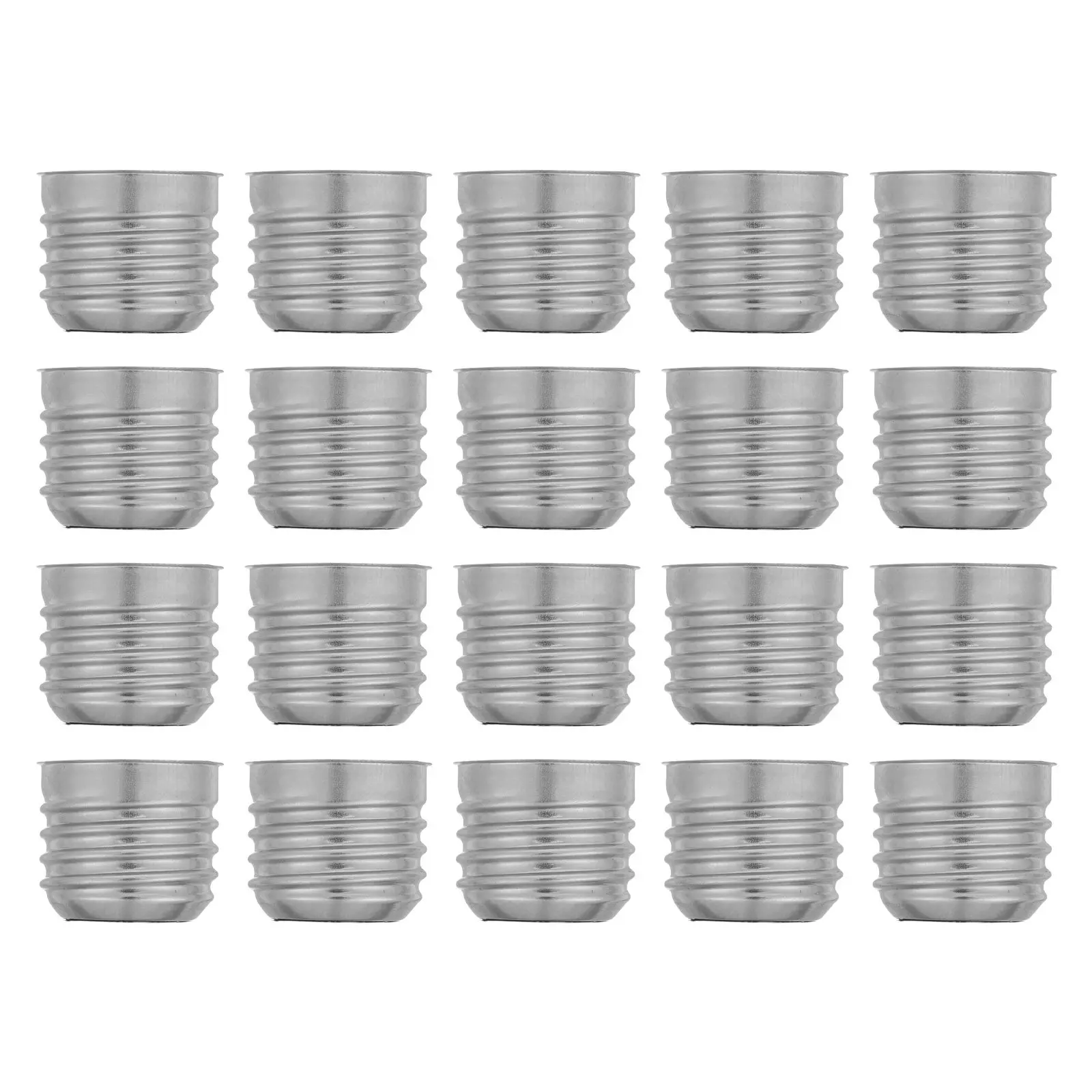 20pcs E27 to E14 Lamp Socket Adapter – Universal Bulb Base Converter for Indoor Lighting, Bedroom & Home